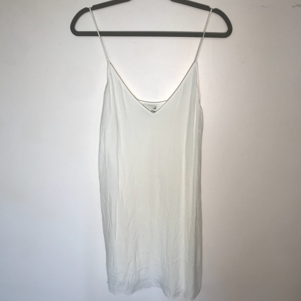 Wilfred white slip dress